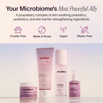 Solabiome Mikrobiom und Hautbarriere fördernde Hautpflege